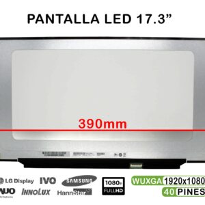 ECRÃ PARA PORTÁTIL DE 17,3" B173HAN05.0 LED 1920×1080