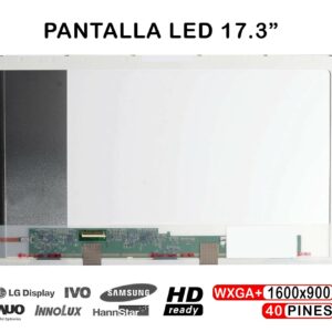 ECRÃ LED DE 17.3" PARA PORTATIL B173RW01 V.5