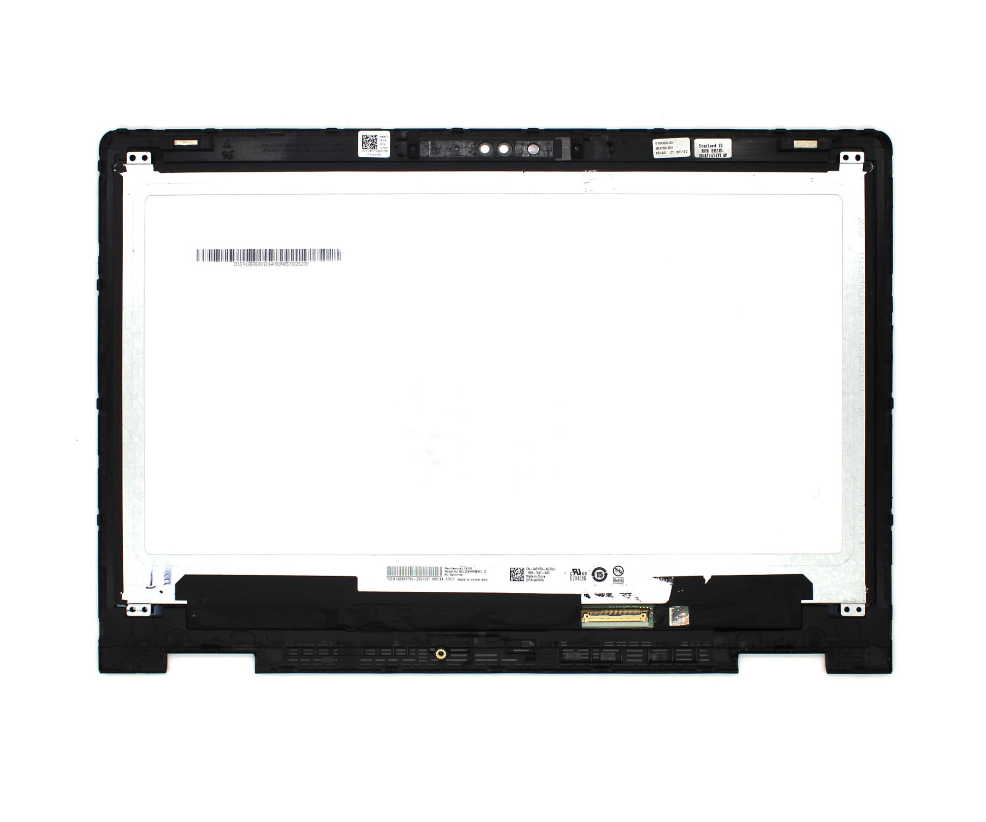 ECRÃ TÁTIL LED DE 13.3" PARA PORTATIL DELL INSPIRON 13 5368 5378 5379 COM QUADRO - Image 2