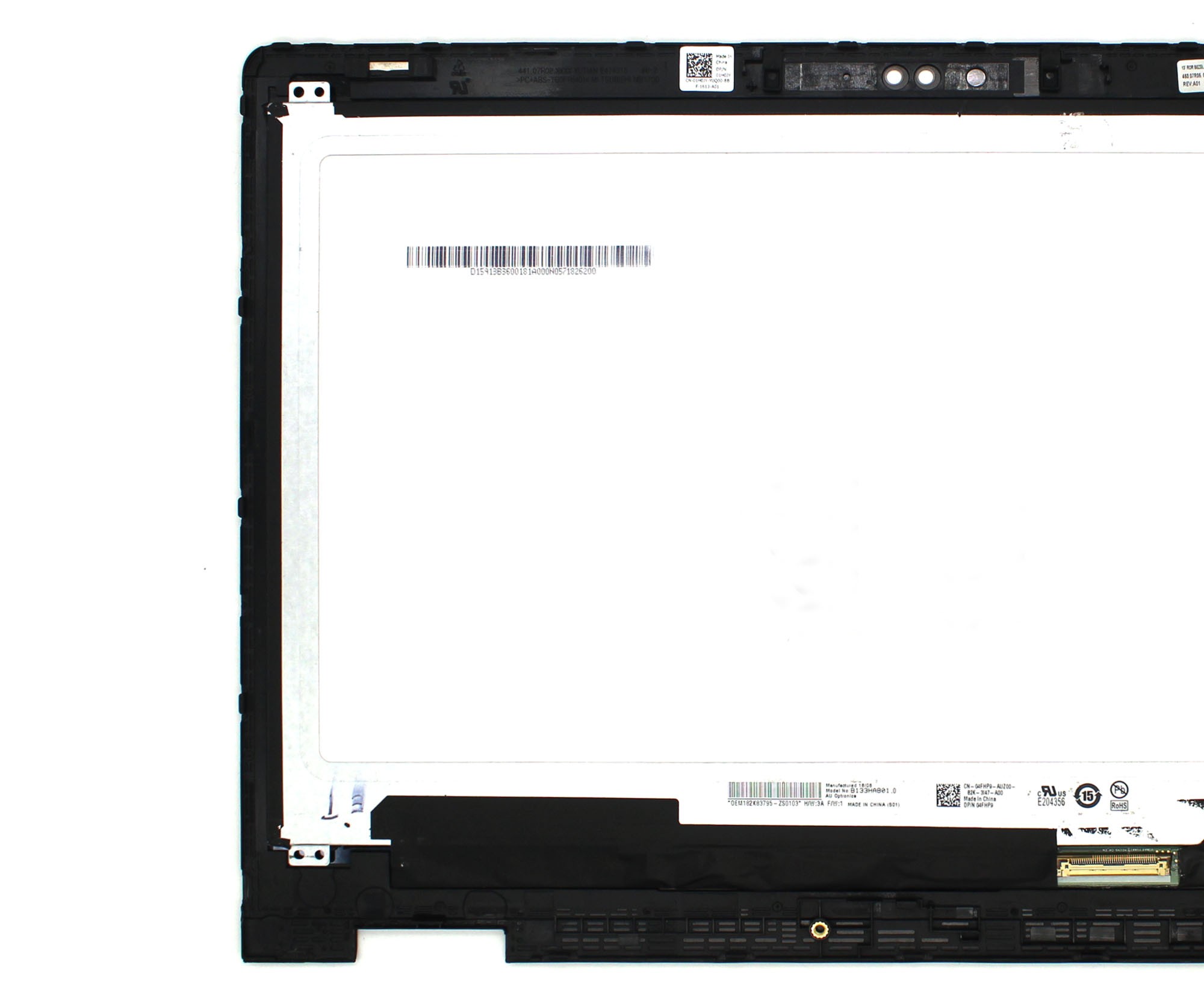 ECRÃ TÁTIL LED DE 13.3" PARA PORTATIL DELL INSPIRON 13 5368 5378 5379 COM QUADRO - Image 3