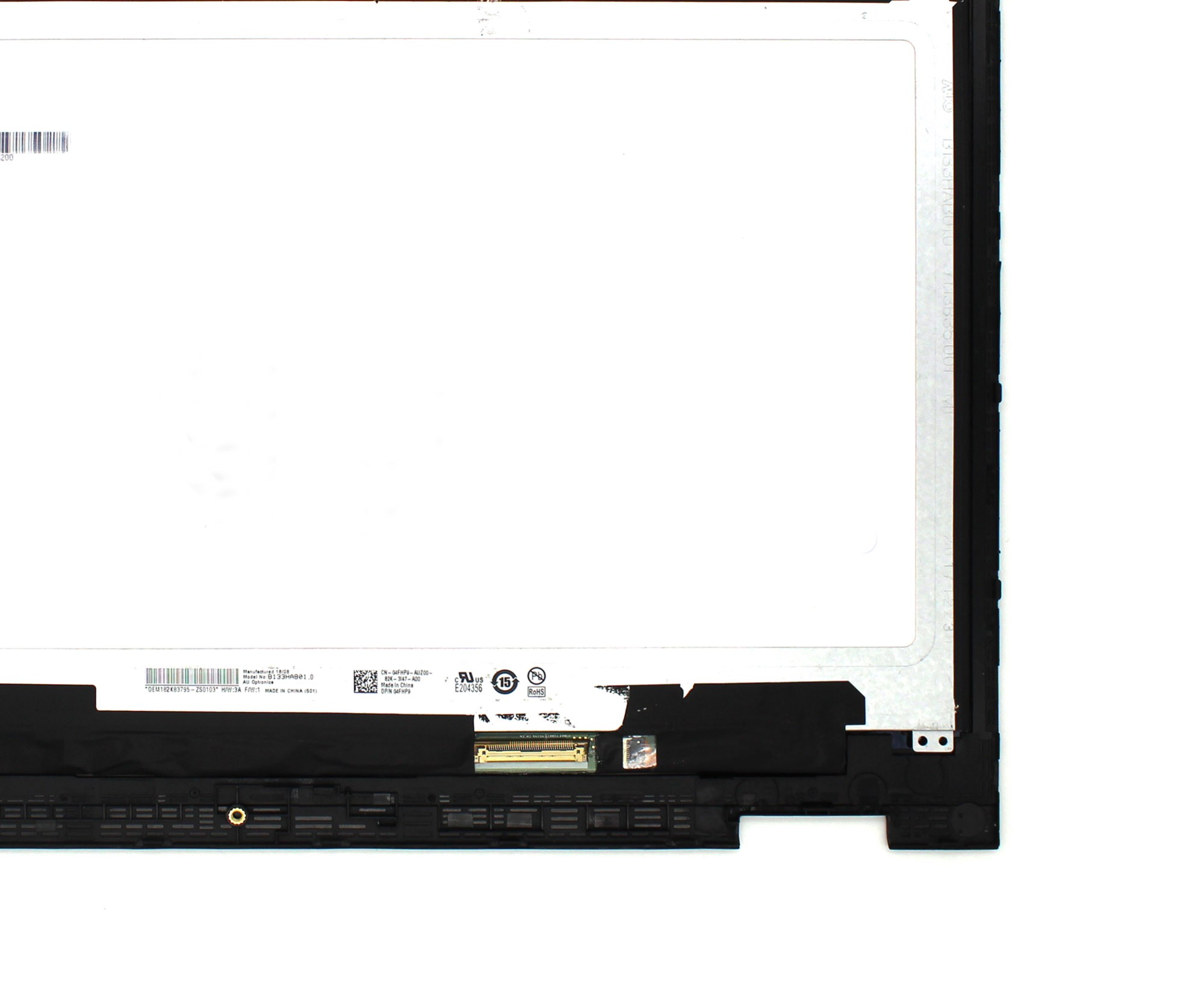 ECRÃ TÁTIL LED DE 13.3" PARA PORTATIL DELL INSPIRON 13 5368 5378 5379 COM QUADRO - Image 4