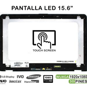 ECRÃ LED TÁTIL DE 15.6" PARA PORTATIL HP ENVY X360 M6-AQ SERIES COM QUADRO