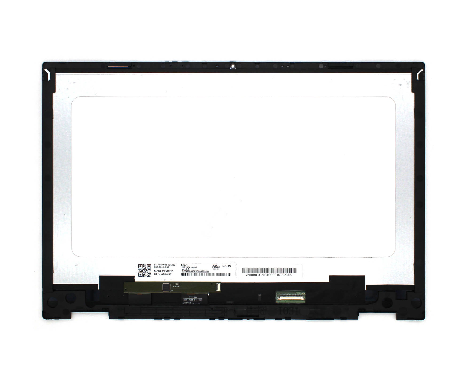 ECRÃ LED TÁTIL COMPLETO DE 14" PARA PORTATIL HP PAVILION X360 14-DW 14-DWXXX SERIES COM QUADRO - Image 2