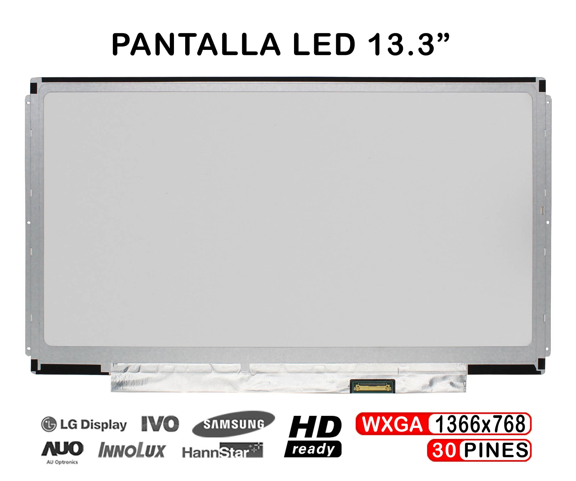 ECRÃ LED DE 13" PARA PORTATIL HP PROBOOK 430 G3 SERIES LTN133AT31-201