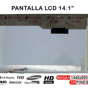 ECRÃ LCD DE 14.1" PARA PORTATIL LP141WP1-TLB9 LP141WP1-TLB8 LP141WP1-TLB7