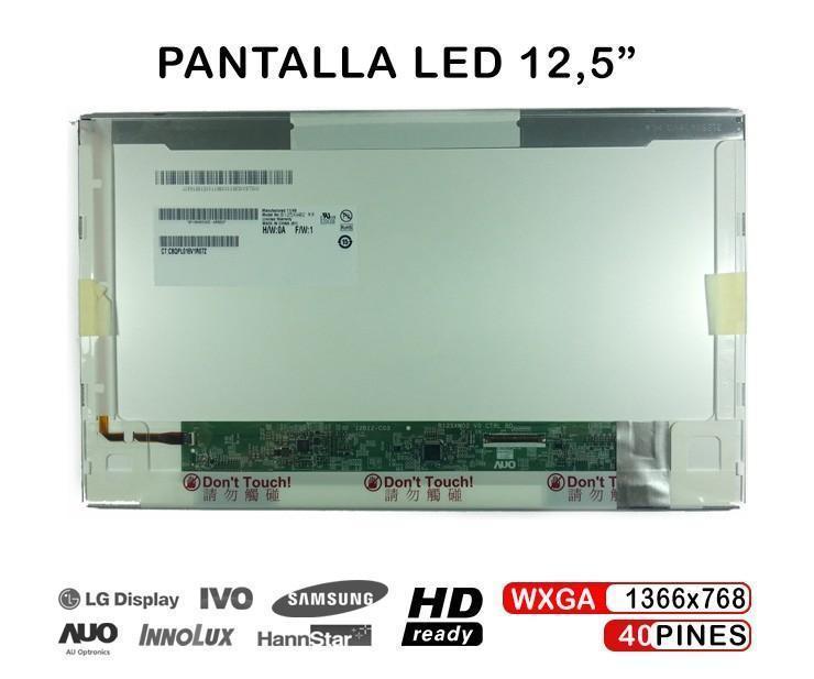ECRÃ LED DE 12.5" PARA PORTATIL B125XW02