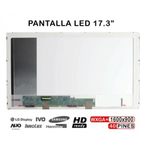 ECRÃ LED DE 17.3" PARA PORTATIL LP173WD1 LP173WF1 173RW01 V0