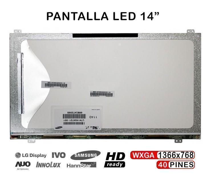 ECRÃ LED DE 14" PARA PORTATIL LED LTN140AT21 LTN140AT21-804 LTN140AT21-803