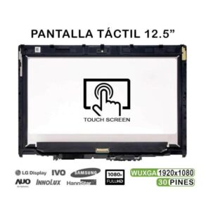 ECRÃ sensível ao toque LED FHD de 12,5" para laptop Lenovo Thinkpad Yoga 260 01HY617