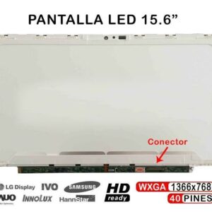 ECRÃ LED DE 15,6" PARA LAPTOP LG F2156WH5-A20 LP156WH5-TJA1 40PINES