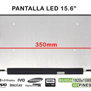ECRÃ LED DE 15.6" PARA PORTÁTIL LM156LF2L01 350MM FHD 40 PINES