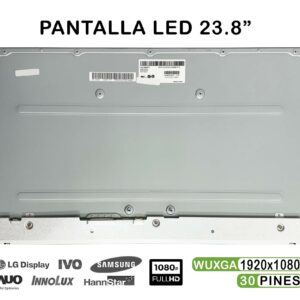ECRÃ LED DE 23.8" PARA PORTATIL LM238WF5-SSE5 FHD 30 PINES RECONDICIONADO