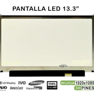 ECRÃ LED DE 13.3" PARA PORTATIL LP133WF6-SPB1 IPS FHD 30 PINES