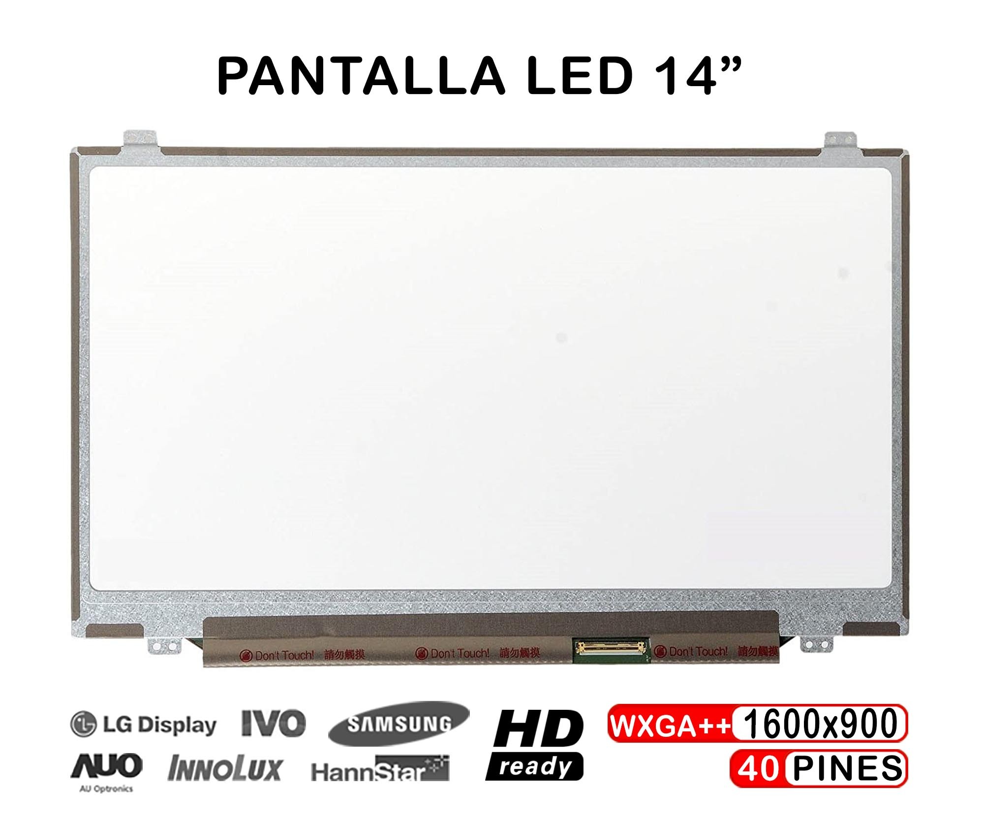 ECRÃ LED DE 14" PARA LAPTOP LENOVO THINKPAD T420 LP140WD TL D1