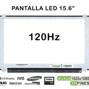 ECRÃ DE LED PARA LAPTOP DE 15,6" N156HHE-GA1 120HZ 1920X1080 30 PINOS