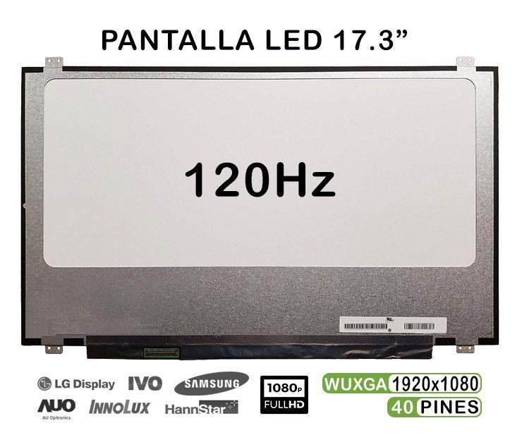 ECRÃ LED 17,3" PARA LAPTOP N173HHE-G32 REV.C1 40 PINOS 120HZ