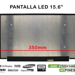ECRÃ PARA PORTÁTIL DE 15,6" NE156QHM-NY1 LED 2560X1440
