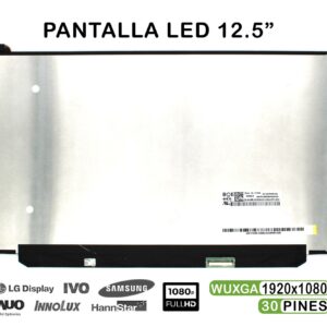 ECRÃ LED DE 12.5" PARA PORTATIL NV125FHM-N82 NV125FHM-N83