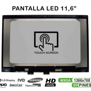 ECRÃ TÁCTIL PARA PORTÁTIL TOSHIBA RADIUS 11 SÉRIE L10W-B 11,6"