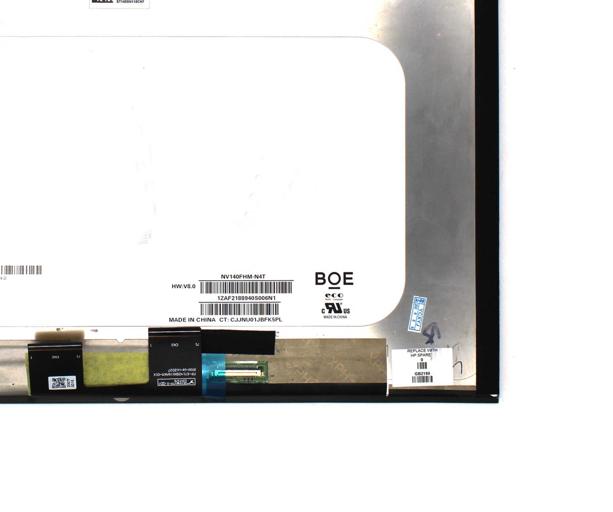 ECRÃ LED TÁTIL 14" PARA PORTATIL HP PAVILION X360 14M-BY FHD - Image 4