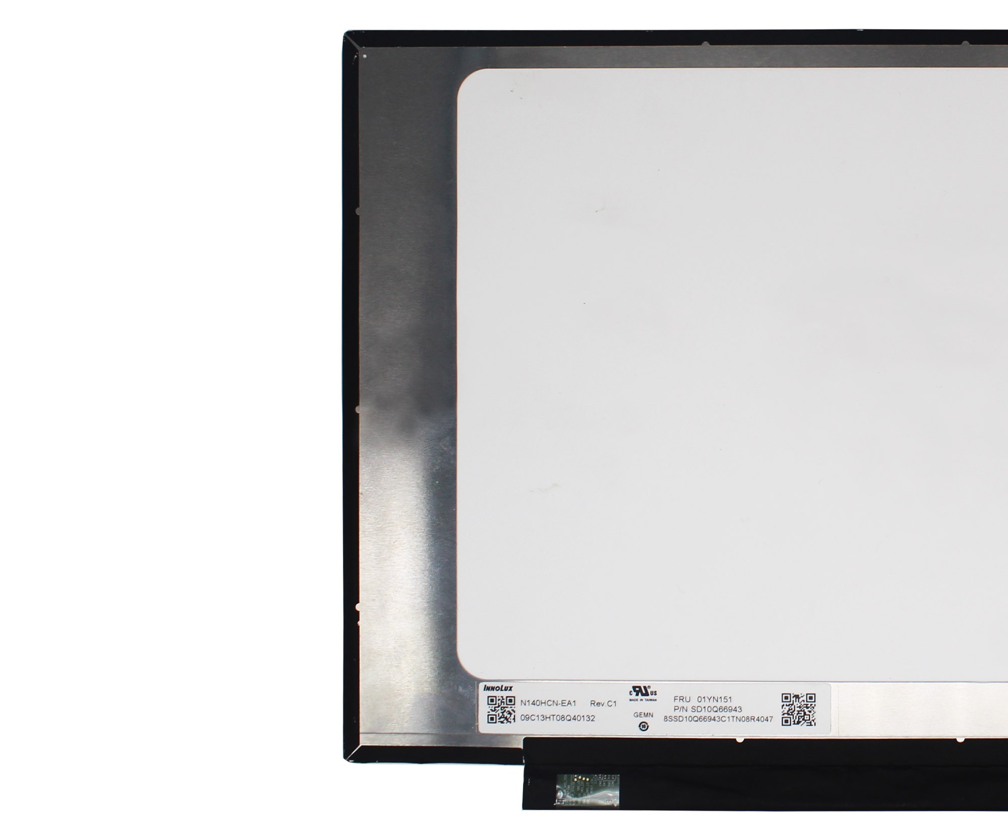 ECRÃ LED TÁTIL DE 14" PARA PORTATIL N140HCN-EA1 REV.C1 FHD 40PINES 315MM - Image 3