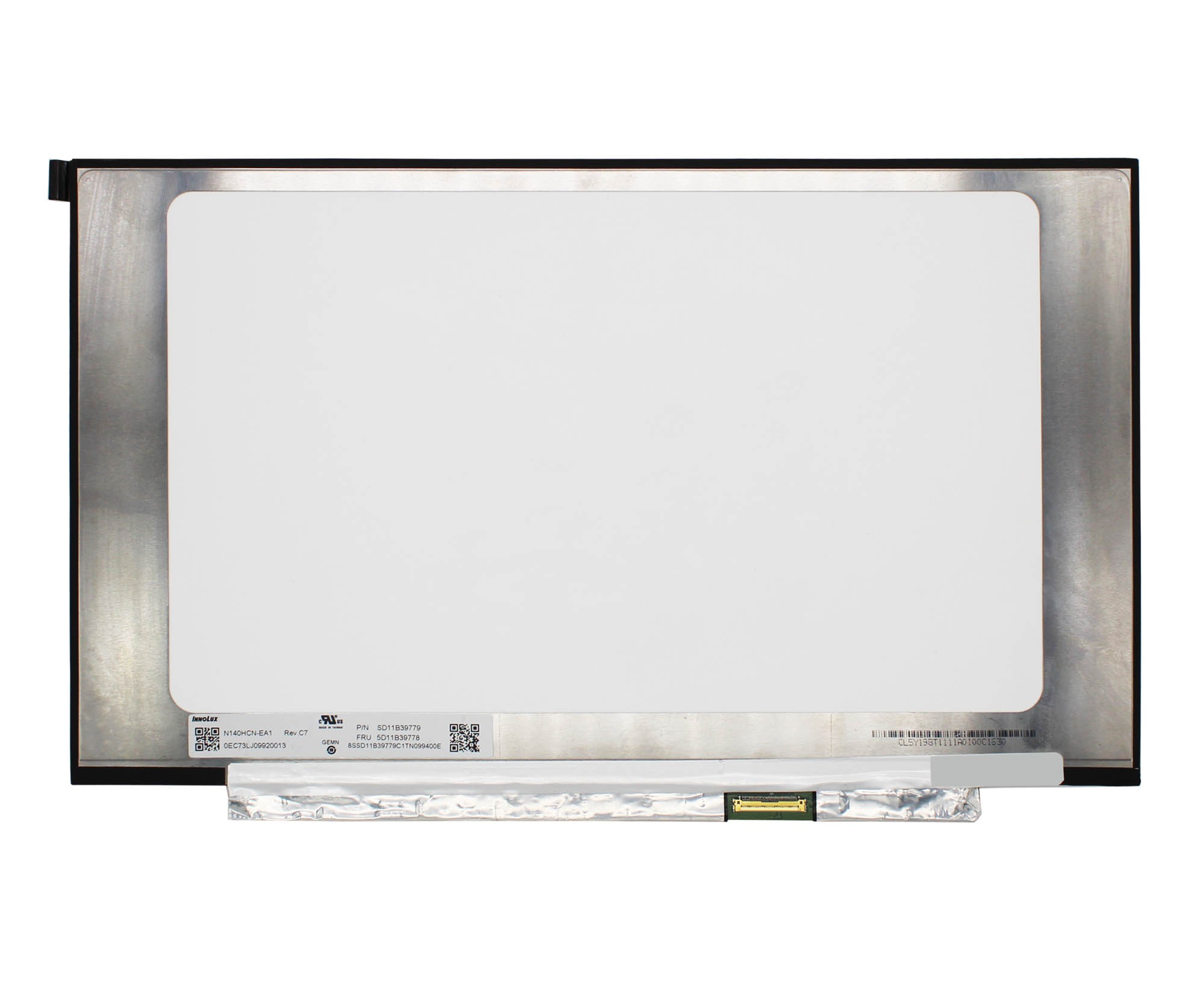 ECRÃ LED TÁTIL DE 14" PARA PORTATIL N140HCN-EA1 REV.C7 FHD 40 PINES 315MM - Image 2