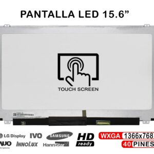 ECRÃ DE TOQUE LED DE 15,6" PARA LAPTOP ACER ASPIRE E1-532P E5-571 V3-572PG V5-561P NT156WHM-A00