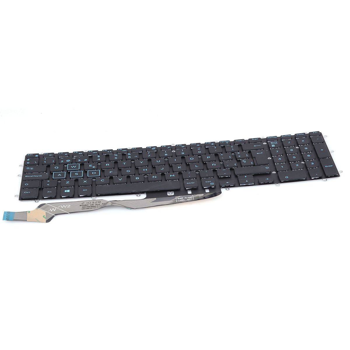 TECLADO RETROILUMINADO PARA PORTÁTIL DELL 7566 14-0037A-WX01-K31 PK131Q12B01 0M9DMK - Image 2