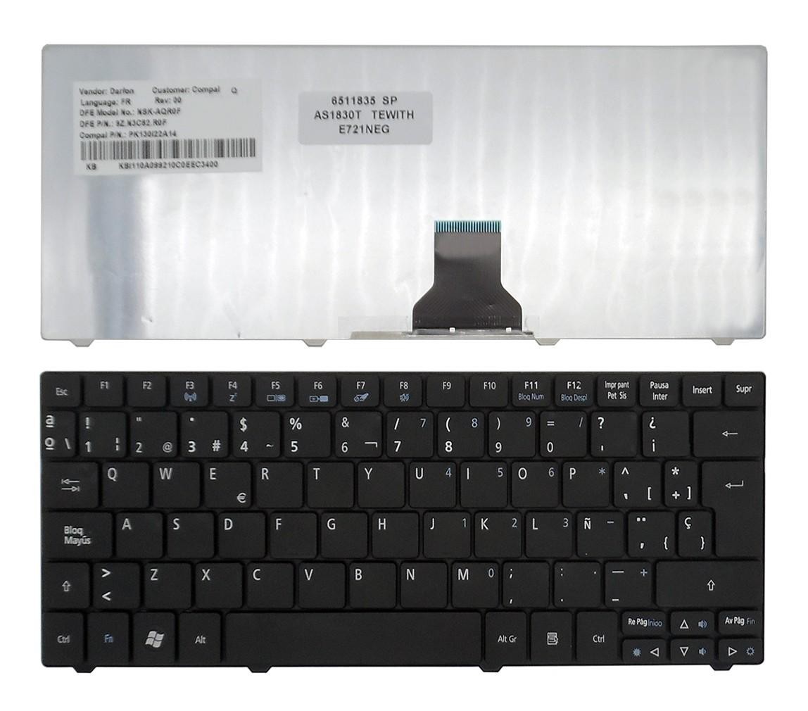 TECLADO PARA PORTATIL ACER ASPIRE ONE 721 721H 722 722H 751 751H 753 753H