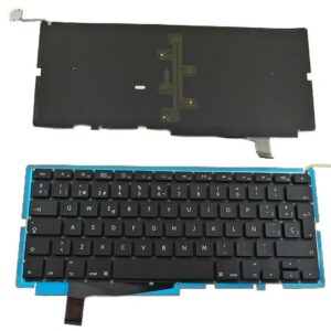 TECLADO PARA PORTATIL APPLE MACBOOK PRO A1286 PRETO (PARA 2008 COM BACKLIT BOARD)