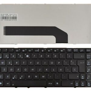 TECLADO PARA PORTATIL ASUS K50 COM ESTRUTURA PRETO BRILLO
