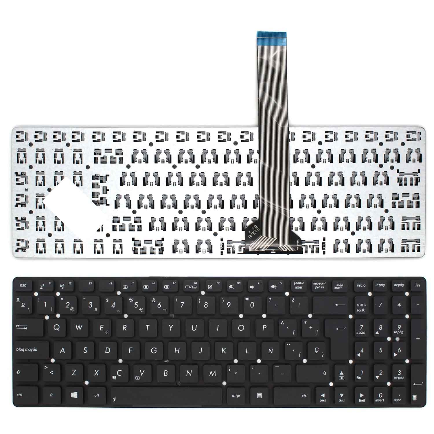 TECLADO PARA PORTATIL ASUS K55 K55V K55XI K55A K55DE K55DR K55VD K55VJ K55VM K55VS