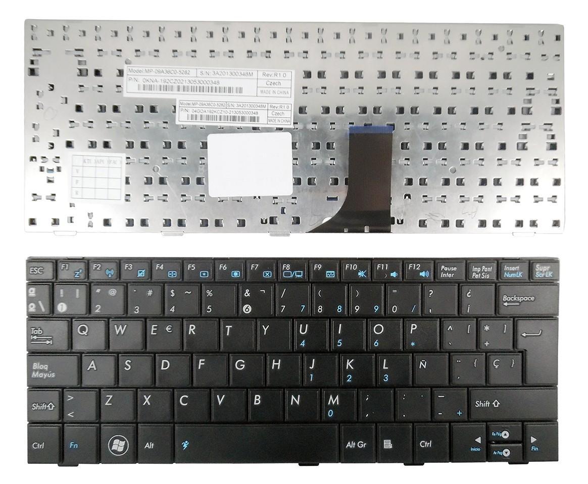 TECLADO PARA PORTATIL ASUS EEE PC 1005HA 1005P PRETO