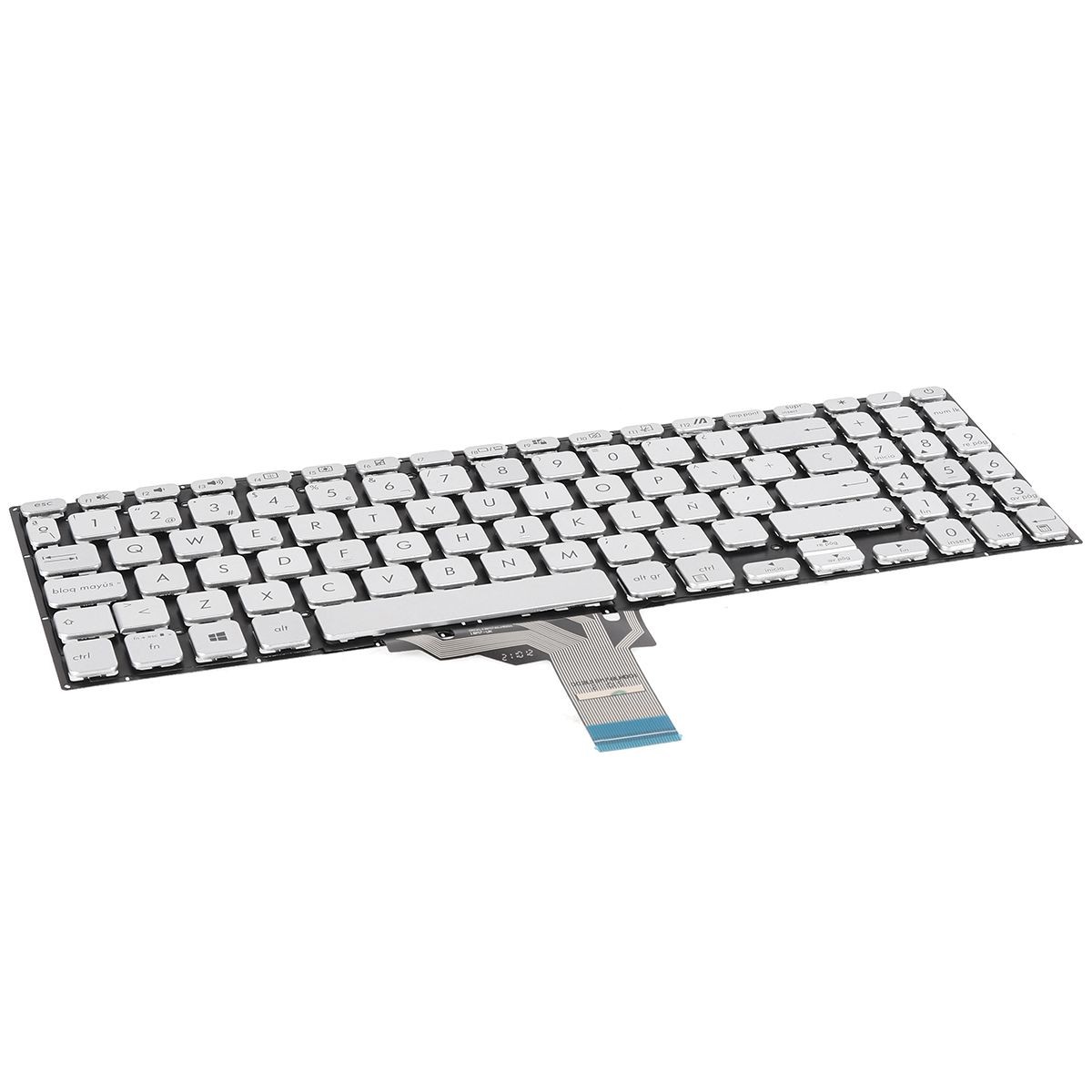 TECLADO PARA PORTATIL ASUS X515 X515DA X515EA X515J X515JA X515UA X515MA PRATA - Image 2