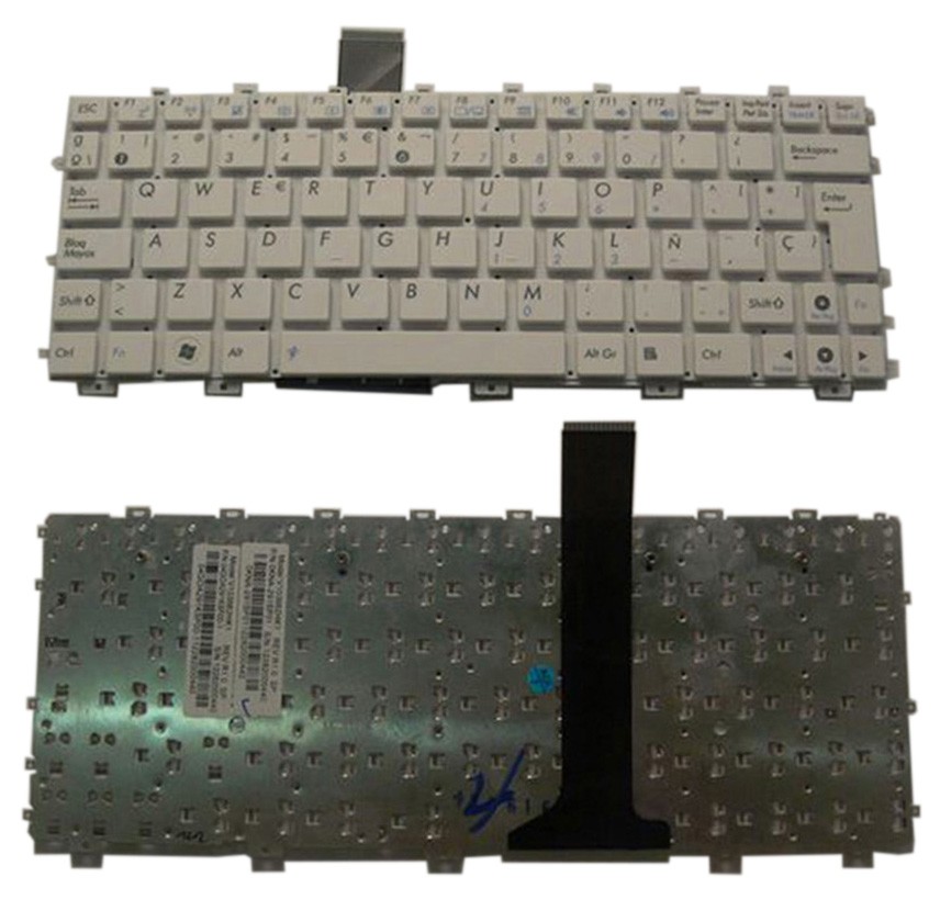 TECLADO PARA PORTATIL ASUS EEE PC 1015CX 1015BX 1015B 1015PX BRANCO