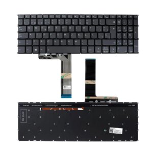 TECLADO COM ILUMINAÇÃO PARA PORTÁTIL LENOVO IDEAPAD V15 SÉRIE G2-ITL