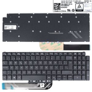 TECLADO PARA PORTATIL DELL 7591 7590 P83F 5580 5584 5593 5598 PK132RI2A24 CINZA