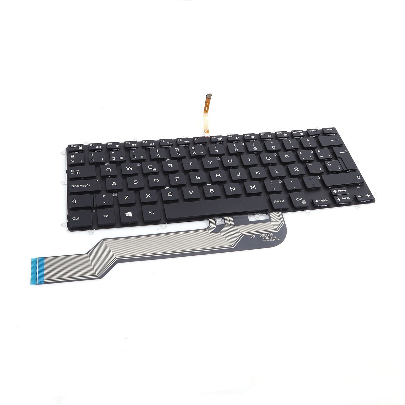 DELL INSPIRON 14 7460 7466 7467 7560 3379 3490 TECLADO PARA PORTATIL PRETO COM LUZ DE FUNDO - Image 2