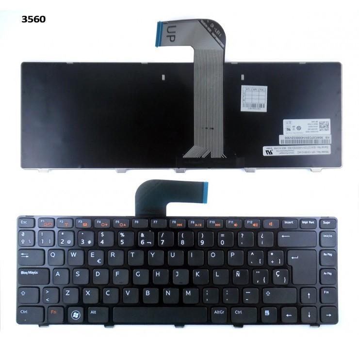 TECLADO PARA PORTATIL DELL INSPIRON 5520 7520 N5050 XPS15 XPS L502X SERIES