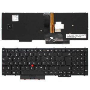 TECLADO RETROILUMINADO PARA PORTÁTIL LENOVO P50 P70 18-0072C-DZ01-001 PRETO