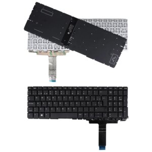 TECLADO RETROILUMINADO PARA PORTÁTIL HP 450 G9 455 G9 860 G9 860 G10 450 G10 455 12-0374C-WX01-001 PRETO