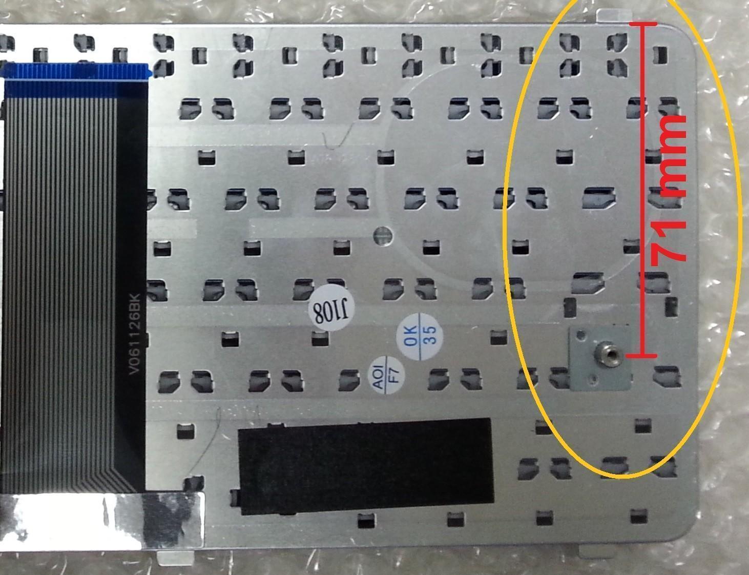 TECLADO PARA PORTATIL HP COMPAQ 510 511 515 516 610 615 537583-071 - Image 3