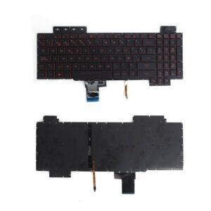 TECLADO PARA PORTATIL ASUS FX505 FX504 FX705 FX80 RETROILUMINADO PRETO