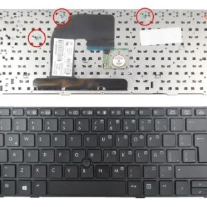 TECLADO PARA PORTATIL HP ELITEBOOK 8460P 8460W SERIES 9Z.N6RSV.20E 9Z.N6RUV.00S 701975-071