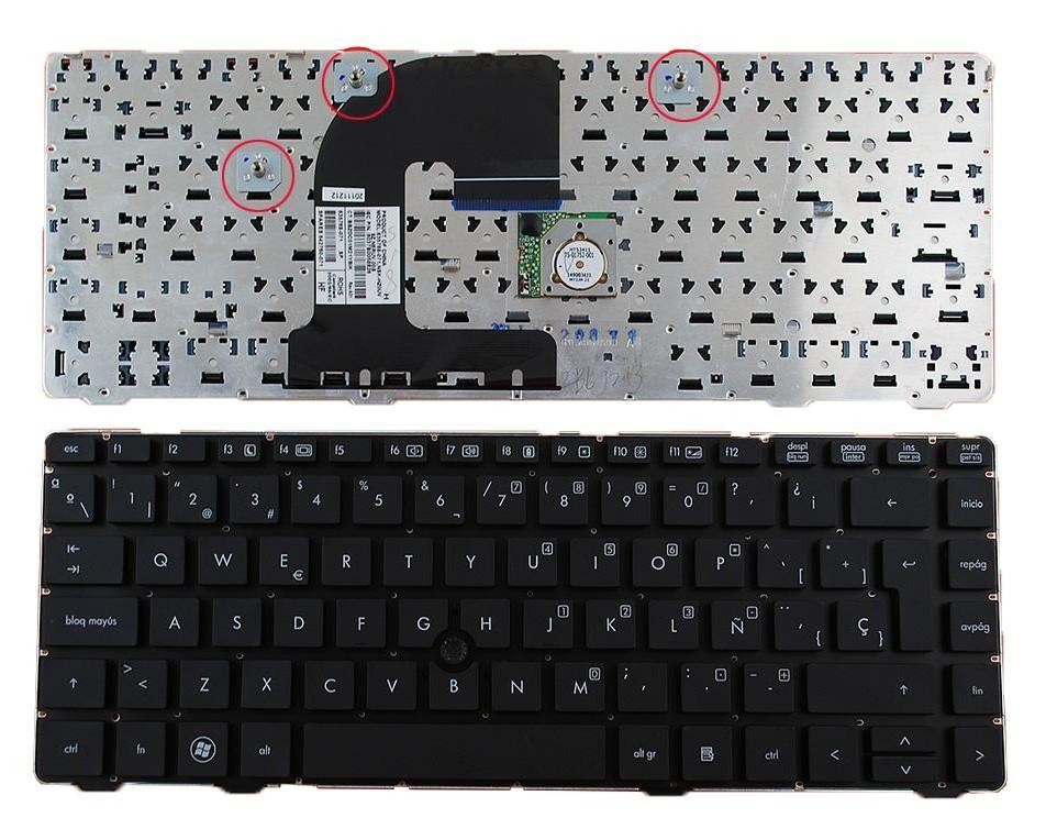 TECLADO PARA PORTATIL HP ELITEBOOK 8460P 8460W SERIES PROBOOK 6460B 6465B SERIES 9Z.N6RUV.00S