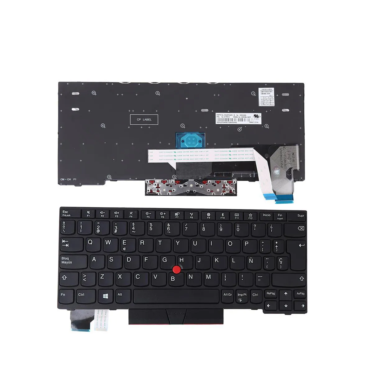 TECLADO PARA LAPTOP LENOVO THINKPAD X280 A285 X395 X390 PRETO