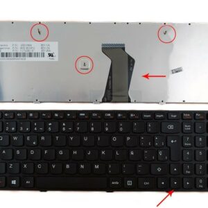 TECLADO PARA PORTATIL LENOVO G500 G505 G510 PRETO