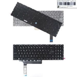 TECLADO RETROILUMINADO PARA PORTÁTIL MSI GP76 GE76 GS76 MS-17K1 22-0042C-WX01-001 PRETO