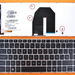 TECLADO RETROILUMINADO PARA LAPTOP HP PROBOOK 5330 5330M PRATA