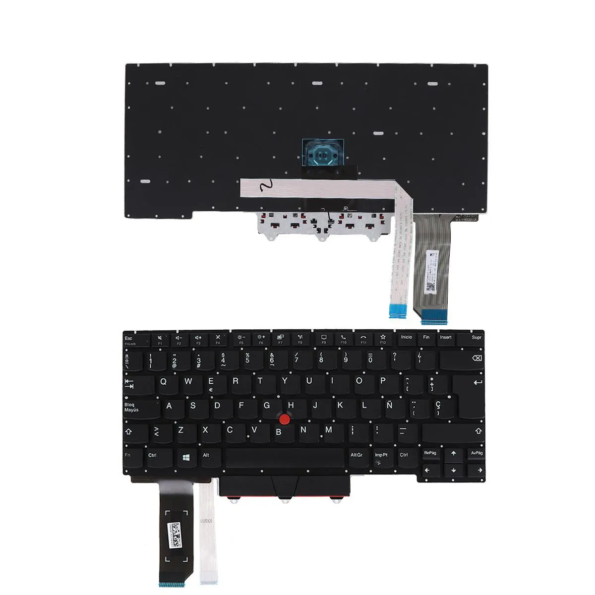 TECLADO PARA LAPTOP LENOVO THINKPAD E14 GEN 2 20T6 20T7 20TA 20TB PRETO